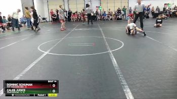 76 lbs Round 4 (8 Team) - Dominic Schuman, Mat Assassins Red vs Caleb Judice, Team Gotcha - 2