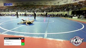 90 lbs Round Of 16 - Tanner Woolery, Standfast vs Maximus Gray, Division Bell Wrestling