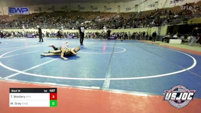 90 lbs Round Of 16 - Tanner Woolery, Standfast vs Maximus Gray, Division Bell Wrestling