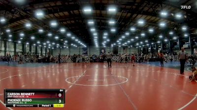 84 lbs Rd# 4- 2:00pm Friday Final Pool - Carson Bennett, East Coast Elite vs Phoenix Russo, Westshore D.S.