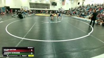 127-129 lbs Round 3 - Andrew Schrader, Douglas vs Kylen Gayton, Central