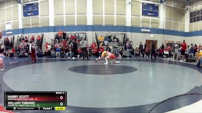 98 lbs Round 2 (4 Team) - Harry Scott, Dragon Wrestling Club vs William Fabiano, Mater Dei Wrestling Club