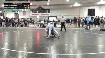 184 lbs Consi Of 8 #2 - Charles McTorry, Tennessee-Chattanooga vs Collin Carrigan, North Carolina