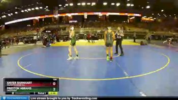 106 lbs Cons. Round 3 - Preston Abrams, Creekview vs Xavier Barnhart, Palmetto Ridge H.S.