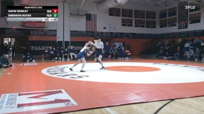 121 lbs Emerson Bucks, Palmyra Area Hs vs Gavin Worley, Hershey Hs