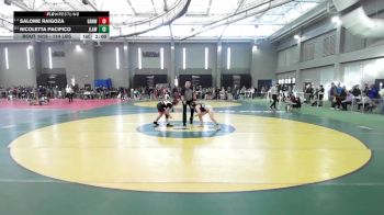 114 lbs Round Of 32 - Salome Raigoza, Greenwich vs Nicoletta Pacifico, Jonathan Law