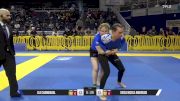 Erica Nicole Amoroso vs Lea Chambadal 2025 Pan IBJJF Jiu-Jitsu No-Gi Championship