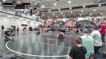 52 lbs Rr Rnd 4 - Nolan Williams, Tahlequah Wrestling Club vs Jackson Back, Salina Wrestling Club
