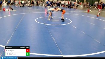 127-137 lbs Quarterfinal - Braxton Hatch, Minden Wrestling Club vs Brock Burry, Bayard