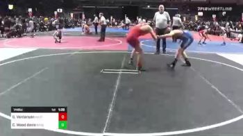 144 lbs Quarterfinal - Gor Vardanyan, Martin Berbeyan vs Carson M Wood Davis, Bagdad Copperhead WC