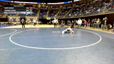 95 lbs Semifinal - Nate Kasak, State College vs Jagger Locke, North East