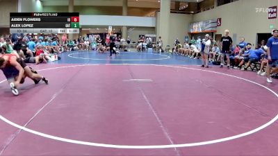 150 lbs Semis & 5th Wb (32 Team) - Alex Lopez, Team GATA vs Aiden Flowers, Indiana Outlaws