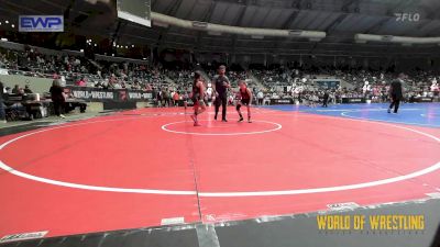 90 lbs Consi Of 8 #2 - Jordan Rasberry, Mojo Grappling Academy vs Jordyn Jimenez, Simmons Academy Of Wrestling