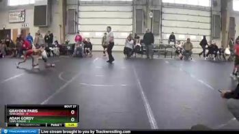 60 lbs Round 7 (8 Team) - Adam Gordy, Terps Xtreme vs Grayden Paris, Team Smash