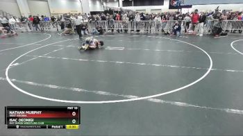 150 lbs Cons. Semi - Nathan Murphy, West Virginia vs Isac Deonigi, Mat Demon Wrestling Club