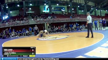 190 lbs Placement Matches (16 Team) - Ben Uher, Manhattan HS vs John Florell, Kearney