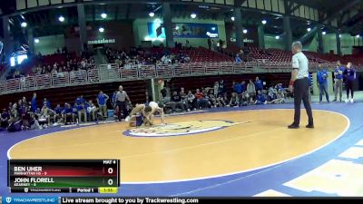 190 lbs Placement Matches (16 Team) - Ben Uher, Manhattan HS vs John Florell, Kearney