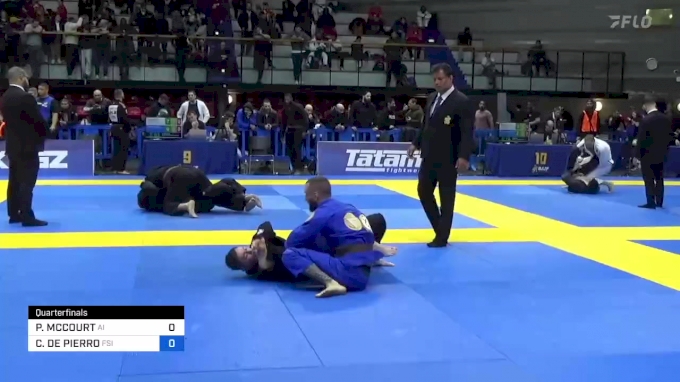 PAUL MCCOURT vs CHRISTIAN DE PIERRO 2023 European Jiu-Jitsu IBJJF ...