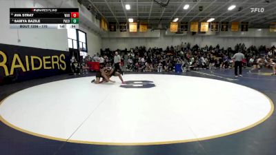 170 lbs Cons. Round 2 - Ava Stray, Warren vs Samya Bazile, Pacifica/Oxnard