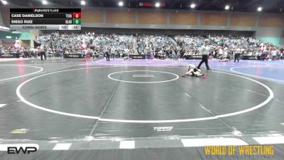 55 lbs Consolation - Case Danielson, Texas Elite vs Diego Ruiz, Gladiator Wrestling Club