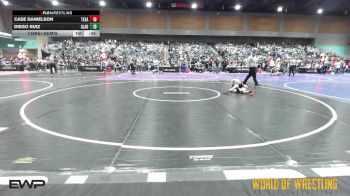 55 lbs Consolation - Case Danielson, Texas Elite vs Diego Ruiz, Gladiator Wrestling Club