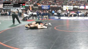 A - 138 lbs Quarterfinal - Rafe Willson, Custer Co. (Miles City) vs Jacob Murphy, Three Forks/Ennis