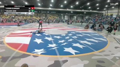 Champ. Round 1 - Cohen Slingsby, Laurel Matburners vs Wilder Akin, Beulah Wrestling