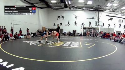 131 lbs Round 2 (16 Team) - Virginia Foard, King University vs Yele Aycock, North Central College