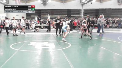 93 lbs Rr Rnd 6 - Parker Clancy, Clearview - MSC vs Jackson Mix, Iron Wolves