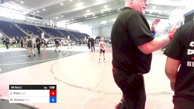 74 kg Rr Rnd 3 - Jaxon Peck, Aniciete TC vs Mason Alcaraz, Silverback WC
