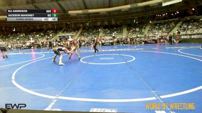 100 lbs Consolation - Eli Anderson, Dakota Boyz Wrestling Club vs Jackson Mahoney, New England Gold