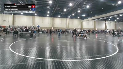 165 lbs Round Of 32 - Jaiden Oliver, Brevard FCA vs Linkin Burgett, Lake Gibson