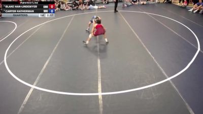 132 lbs Quarters - Blake Han-Lindemyer, Kingdom Wrestling vs Carter Katherman, Waconia Wrestling Club