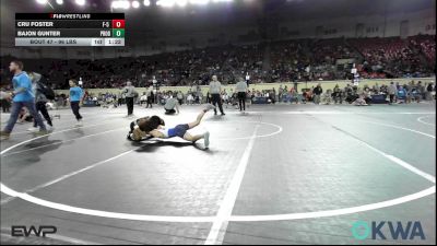96 lbs Quarterfinal - Cru Foster, F-5 Grappling vs BaJon Gunter, Prodigy Elite Wrestling