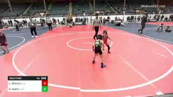 54 lbs Semifinal - Lucas Slocum, Stout Wr Ac vs Orlando Ayers, Team Xtreme