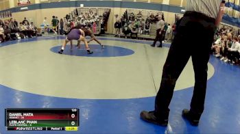 120 lbs Semis & Wb (16 Team) - Daniel Mata, Hobart vs Leblanc Phan, Floyd Central