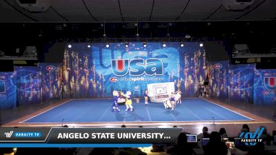 Angelo State University - Angelo State Mascots [2022 Mascot] 2022 USA Nationals: Spirit/College/Junior