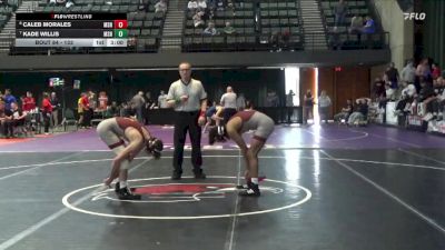 133 lbs Cons. Round 2 - Kade Willis, Montana State-Northern vs Caleb Morales, Montana State-Northern