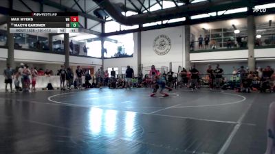 101-110 lbs Champ. Round 1 - Macyn Gardner, Dakota Boyz vs Max Myers, Warrior RTC