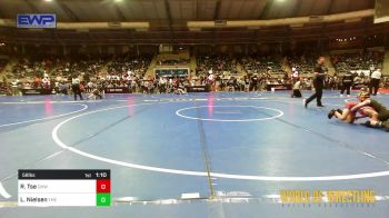 58 lbs Round Of 32 - Ren Tse, Greater Heights Wrestling vs Leo Nielsen, The Best Wrestler