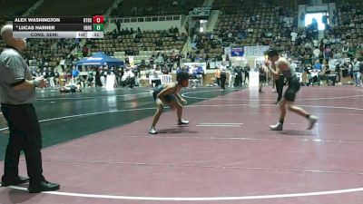 5A 132 lbs Cons. Semi - Lucas Harner, Elberta HS vs Alex Washington, Brewbaker Tech