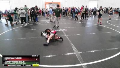 65 lbs Semifinal - Jarret McKinnon Jr, Mighty Warriors Wrestling Acad vs Harrison Parker, C2X