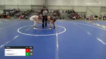 120 lbs Prelims - Khaleah Kirk, Cowgirls Black vs Brooklynn Maggard, Cowgirls Orange