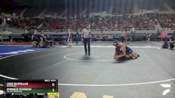 D4-215 lbs Cons. Round 2 - Jose Bustillos, Blue Ridge vs Enrique Rannow, Valley Christian