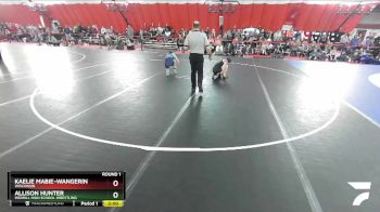 100-106 lbs Round 1 - Kaelie Mabie-Wangerin, Wisconsin vs Allison Hunter, Merrill High School Wrestling