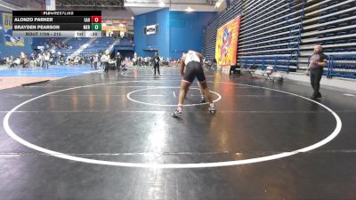 215 lbs Cons. Round 4 - Alonzo Parker, Easton Area Hs vs Brayden Pearson, Mercersburg Academy