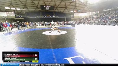 74 lbs Semifinal - Kellen Cundy, Punisher Wrestling Company vs Tristan Guarnes, Mat Demon Wrestling Club