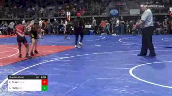 99 lbs Quarterfinal - Kameron Jr. Green, Nebraska Wrestling Academy vs Cody Puck, CIWC Team Intensity