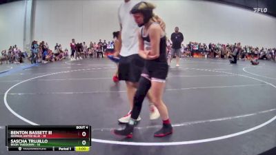 75 lbs Placement (4 Team) - Sascha Trujillo, Bison Takedown vs Benton Bassett III, Georgia United Blue