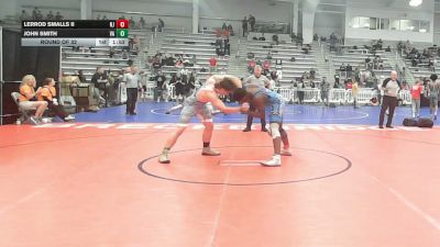 182 lbs Round Of 32 - Lerrod Smalls II, NJ vs John Smith, VA